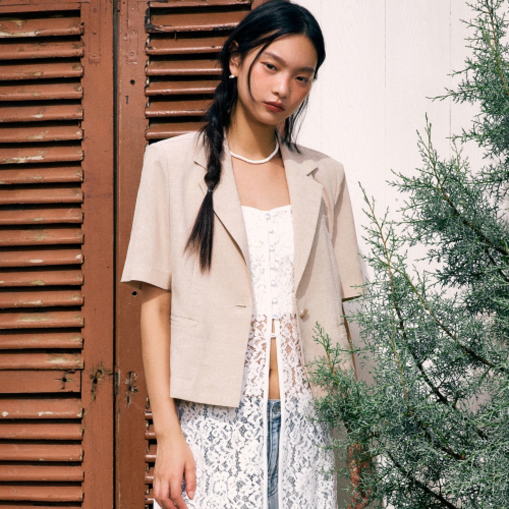 MIXXO シングルワンボタンジャケット_MIWJKF70PB