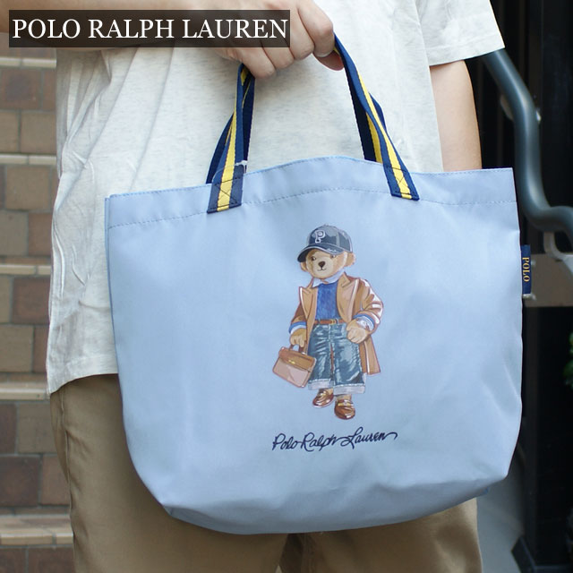ポロ ラルフローレン POLO RALPH LAUREN Shopping Tote SAX サックス 277-005951-014