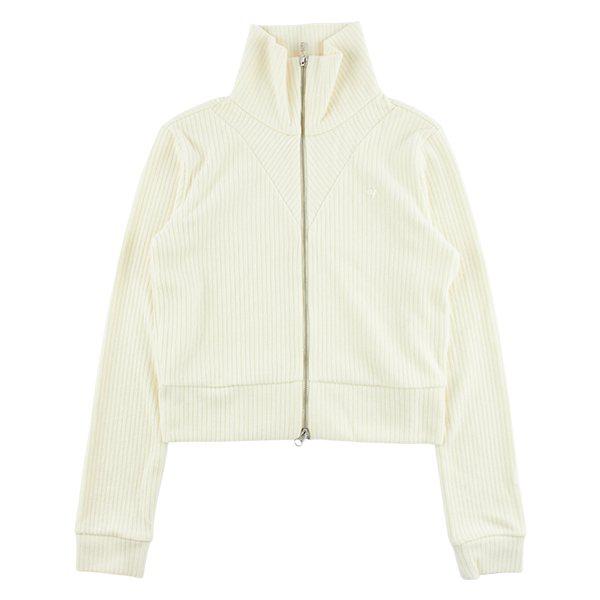 女性コンピニットハイネックジップアップ QP322OFT91 WYL