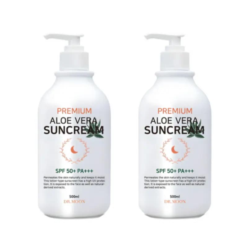 プレミアムアロエベラサンクリーム SPF50+ PA+++ 500ml×2本セット