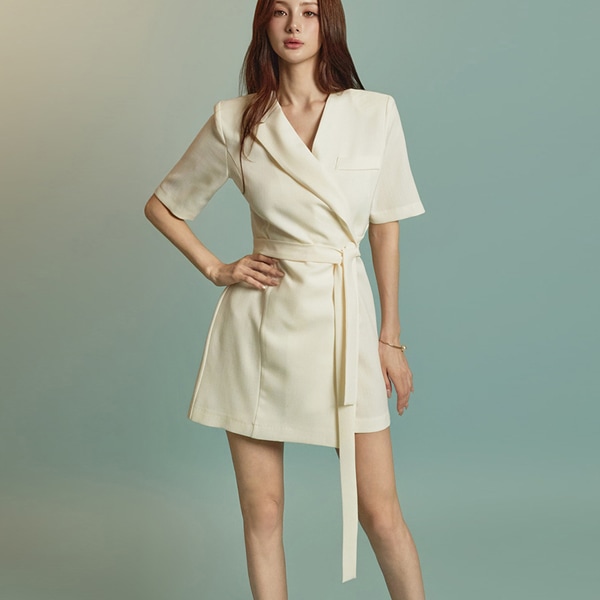 JS058 ストラップ セット ジャンプスーツ