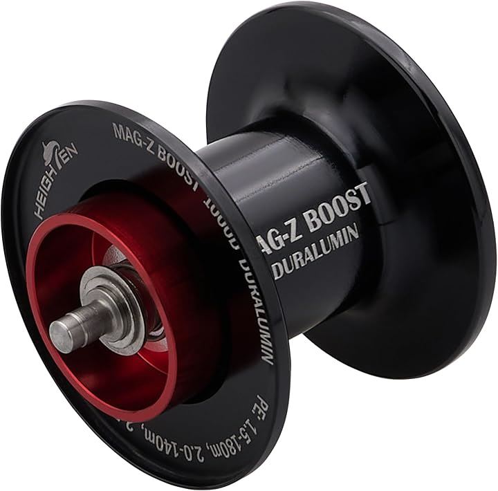 リール スプール MAG-Z BOOST 2段階可動 ダイワ DAIWA ベイトリール 替えスプール ベアリング付き 787(ブラック, 深溝1000)