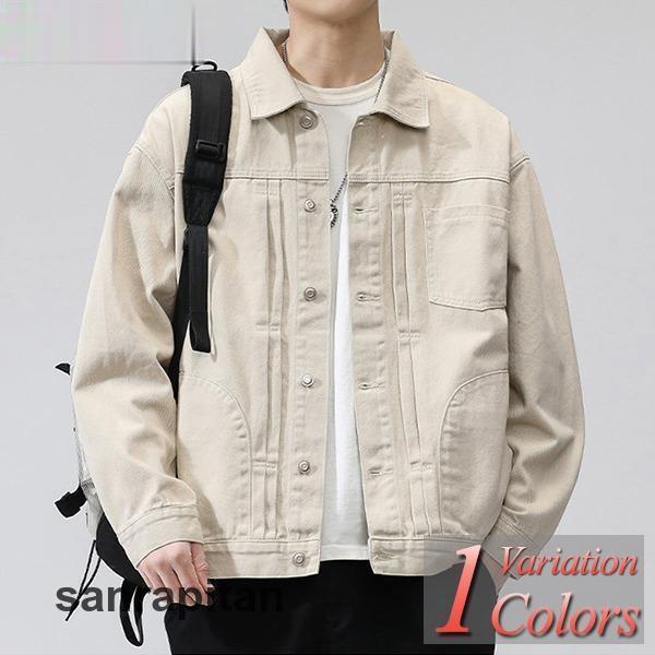 「発売」 デニムジャケット メンズ ジージャン 春 秋 冬 Gジャン ブルゾン 大きいサイズ