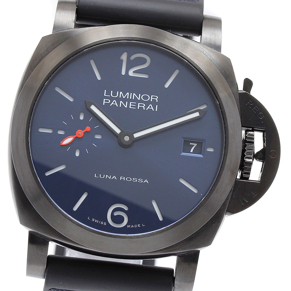 パネライ PANERAI PAM01408 ルミノール クアランタ スティール スモールセコンド 自動巻き メンズ _898217【中古】