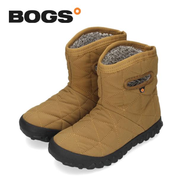 ボグス BOGS メンズ レディース ブーツ B-MOC SHORT 78836S ライトブラウン ショートブーツ スノーブーツ 防寒 防水 耐久 軽量ブーツ