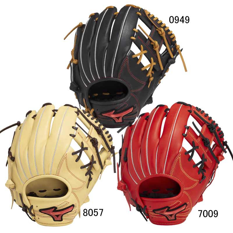 軟式用ウィルドライブ レッド IBE 内野手向け／サイズ9 野球 一般 軟式 グラブ グローブ 25AW(1AJGR33613)