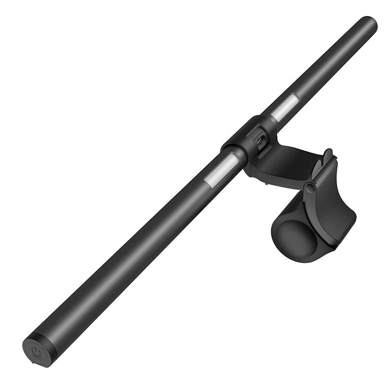 OOWOLF モニターライト 51cm 高演色CRI95+ PCモニター 掛け式ライト 無段階調光調色 背面ライト付き USBライト ブルーライトカット 可視ストロボ無し 目に優しい 省スペース デス