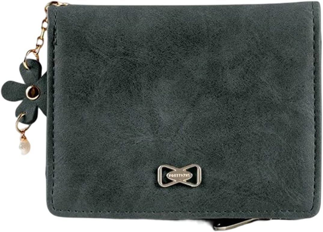 【20%OFFクーポン】2つ折り 財布 レディース ミニ財布 英字柄 花柄 ボタン ファスナー 大容量 カード入れ 小銭入れ 多機能 使いやすい コンパクト ウォレット コインケース ファッション 高