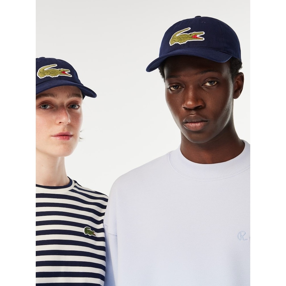 LACOSTE パブリックビッグクロックベースボールキャップ RK9871-54G 166 Q2NRK9871-54G166