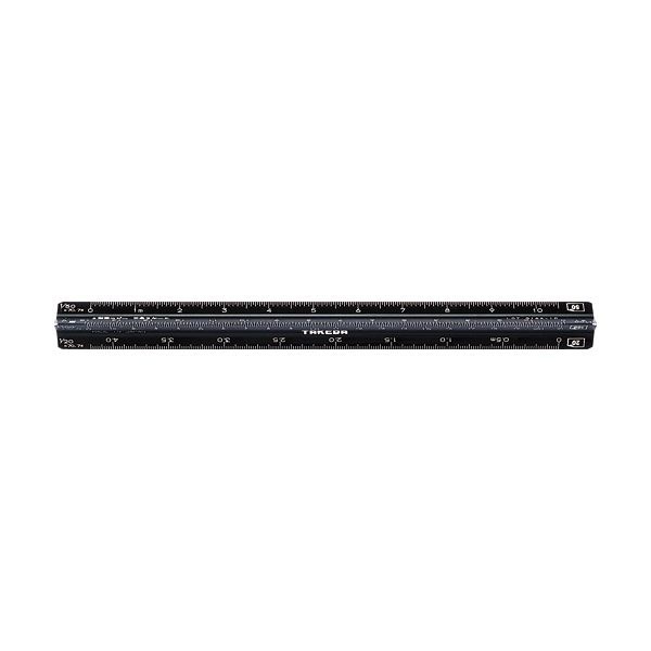 （まとめ） タケダ 三角スケールA列コピー用15cm 27-0780 1個 [x10セット]