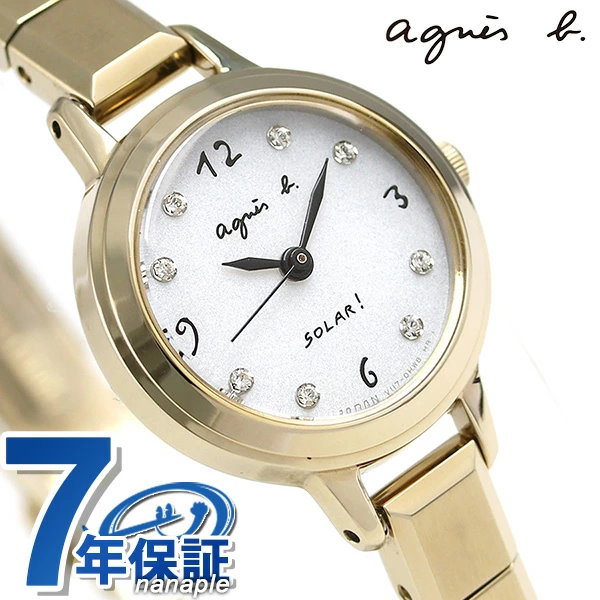 アニエスべー　ソーラー　時計　早い者勝ち！ agnes b. お取り寄せ セイコー アニエスベー ソーラー 腕時計