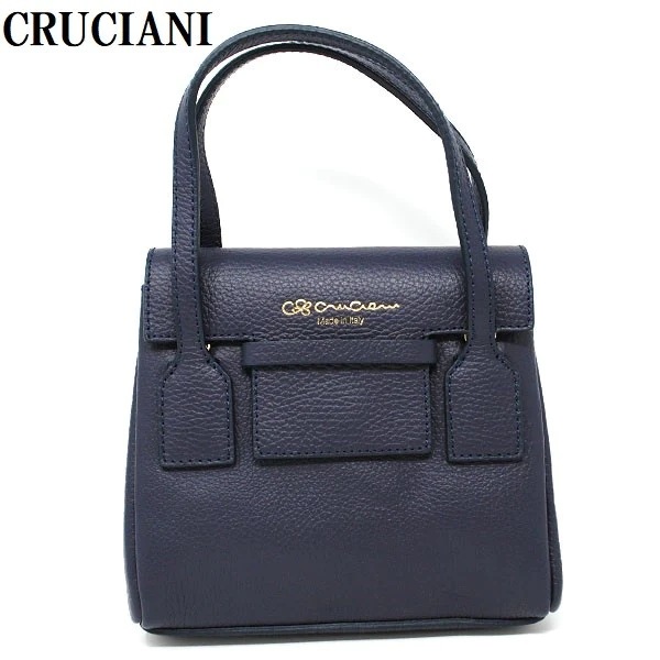 AD13.330 VAR.35 BLUE REALE 2way ハンドバッグ ショルダーバッグ トートバッグ ネイビー