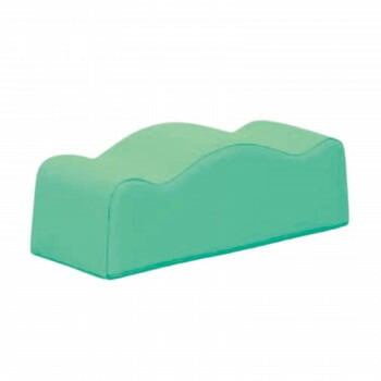 高田ベッド製作所 低反発フットケア（足置きマクラ） ライトグリーン TB-77C-75