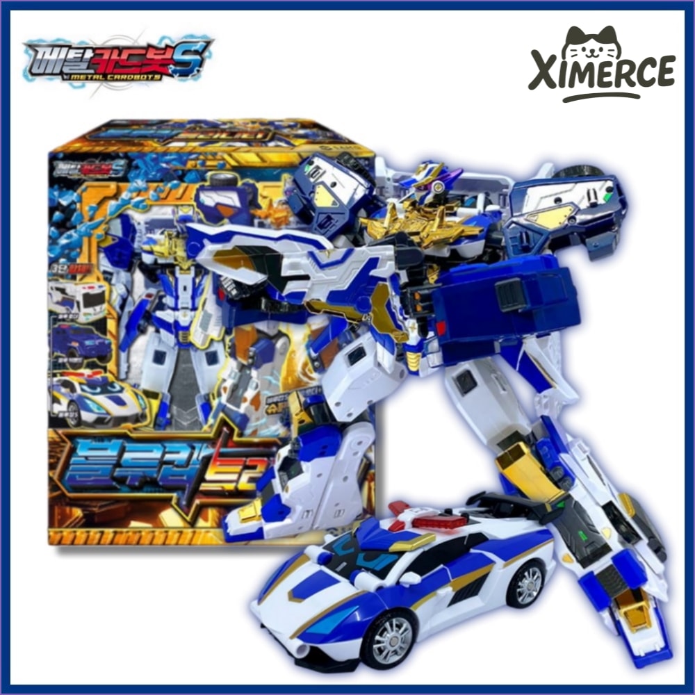 【メタルカードボットS】　ブルーカプ·トリニティ　究極の3段　変身ロボット 7,911円