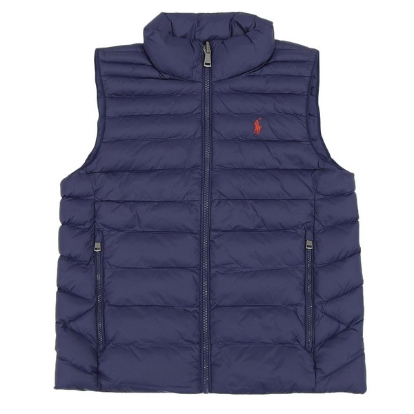 ラルフローレン 衣類 USボーイズサイズ メンズ レディース キッズ ダウンベスト XL ナイロン ネイビー 323969872002XLNV RALPH LAUREN