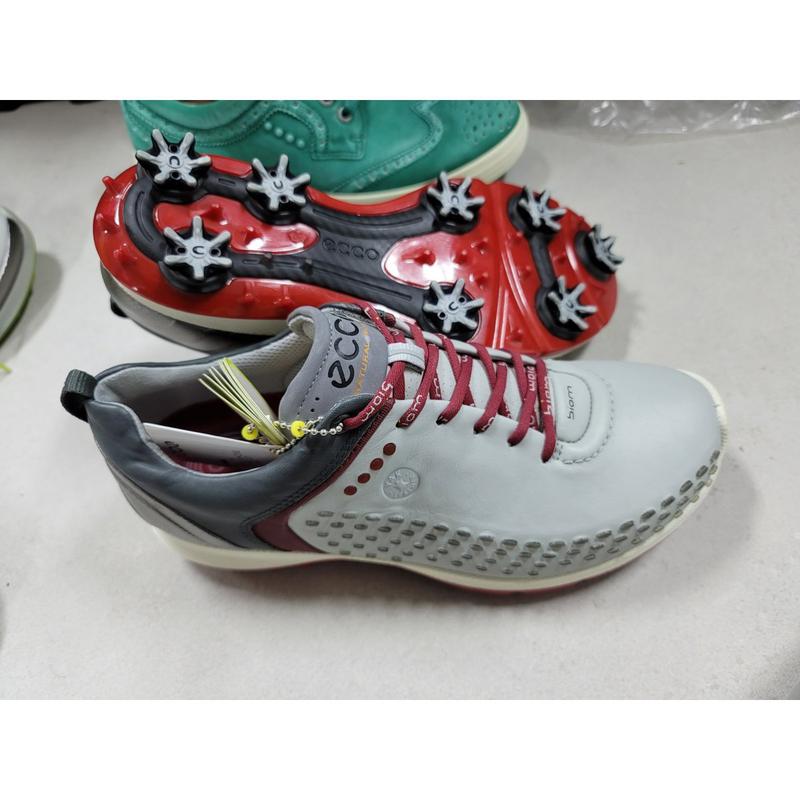 バイオーム スパイク ゴルフシューズ 250サイズ ヤックレザー グレー TA2018034