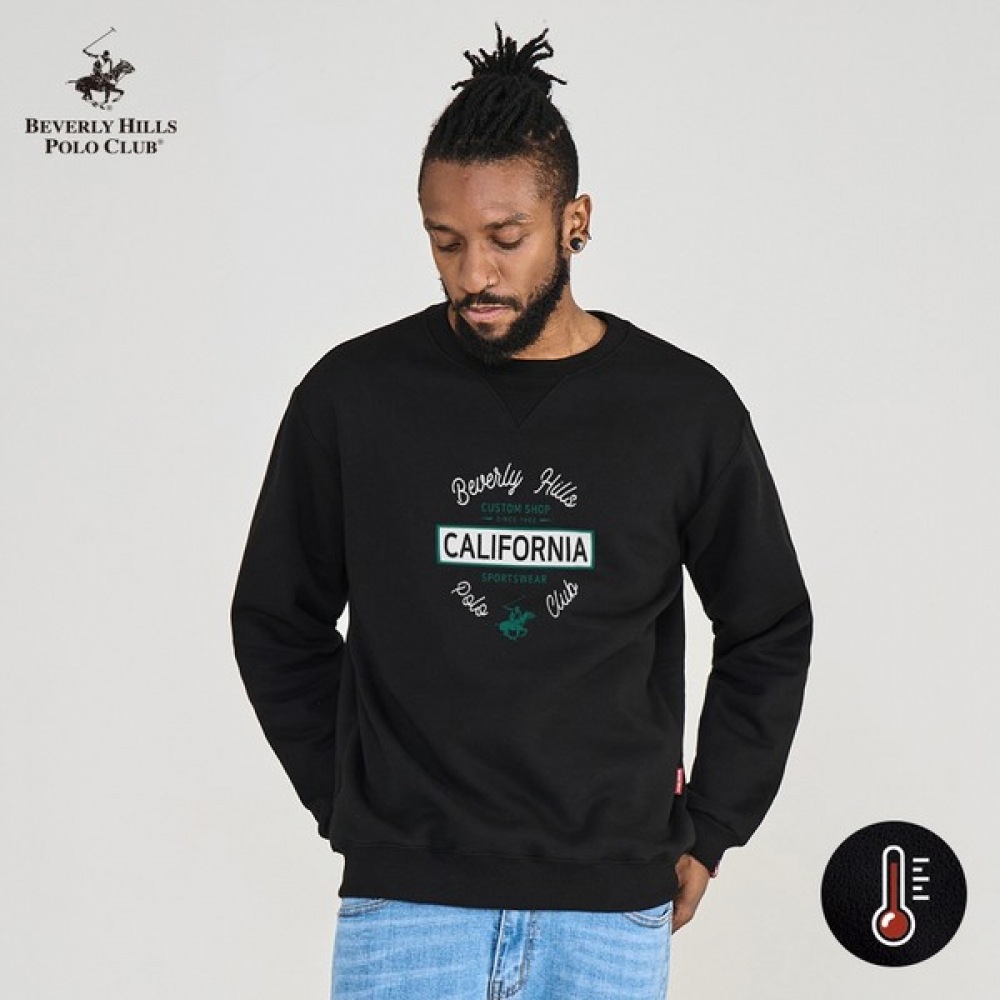 (ビバリーヒルズポロクラブ) ワインディングカリフォルニア起毛スウェットシャツ