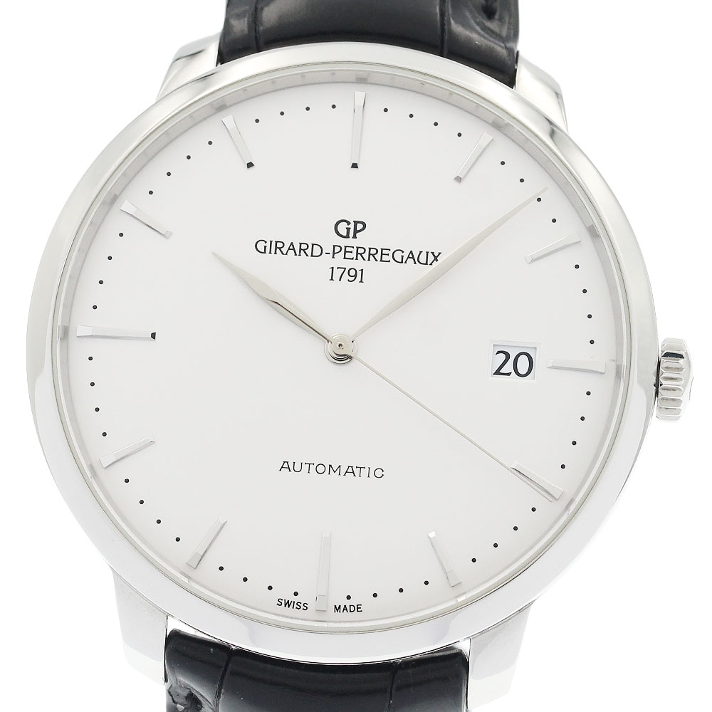 ジラール・ペルゴ GIRARD PERREGAUX 49551-11-132-BB60 1966 デイト 自動巻き メンズ 美品 _934310【中古】