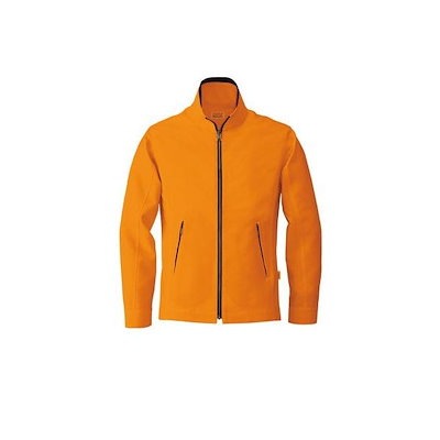 4930269133958 SMART WORK WEAR SW529 レデイーススタツフジヤケツト 色：オランジユ サイズ：4L 4930269133958 SMART WORK WEAR SW529 レデイーススタツフジヤケツト