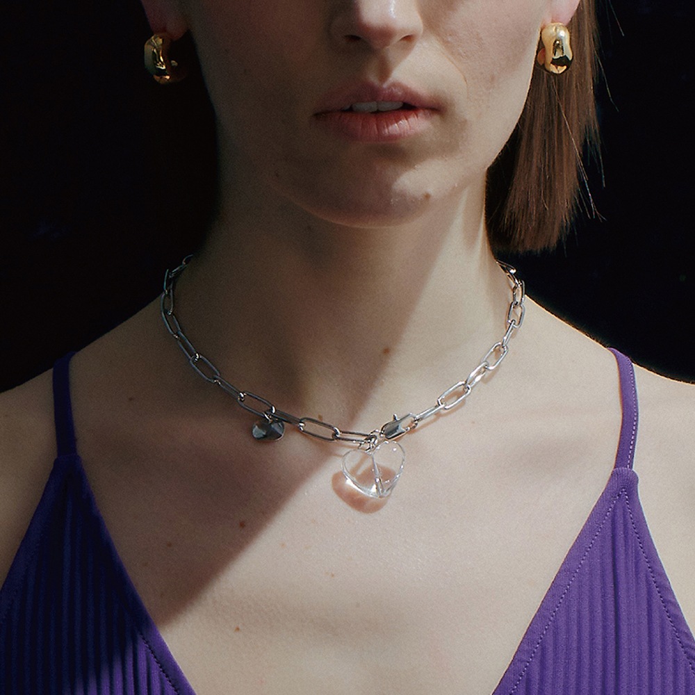 Glassy Love Necklace