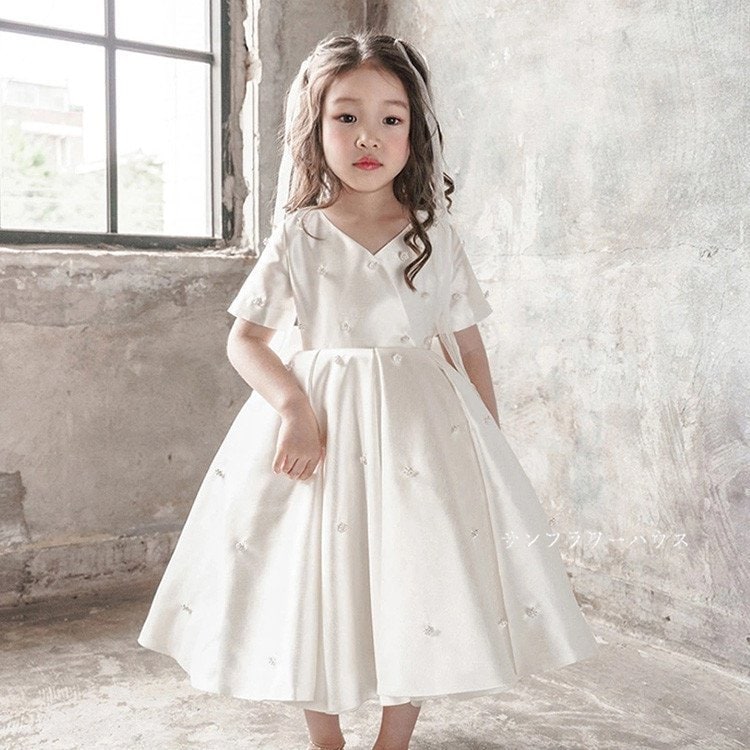 ベビードレス 結婚式 セレモニードレス 新生児 子供ドレス お宮参り 夏 フォーマルドレス 女の子