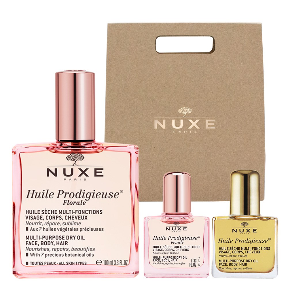 ウィルプロディジュースマルチフローラルオイル100ml + 10ml +ドライオイル10ml1セット