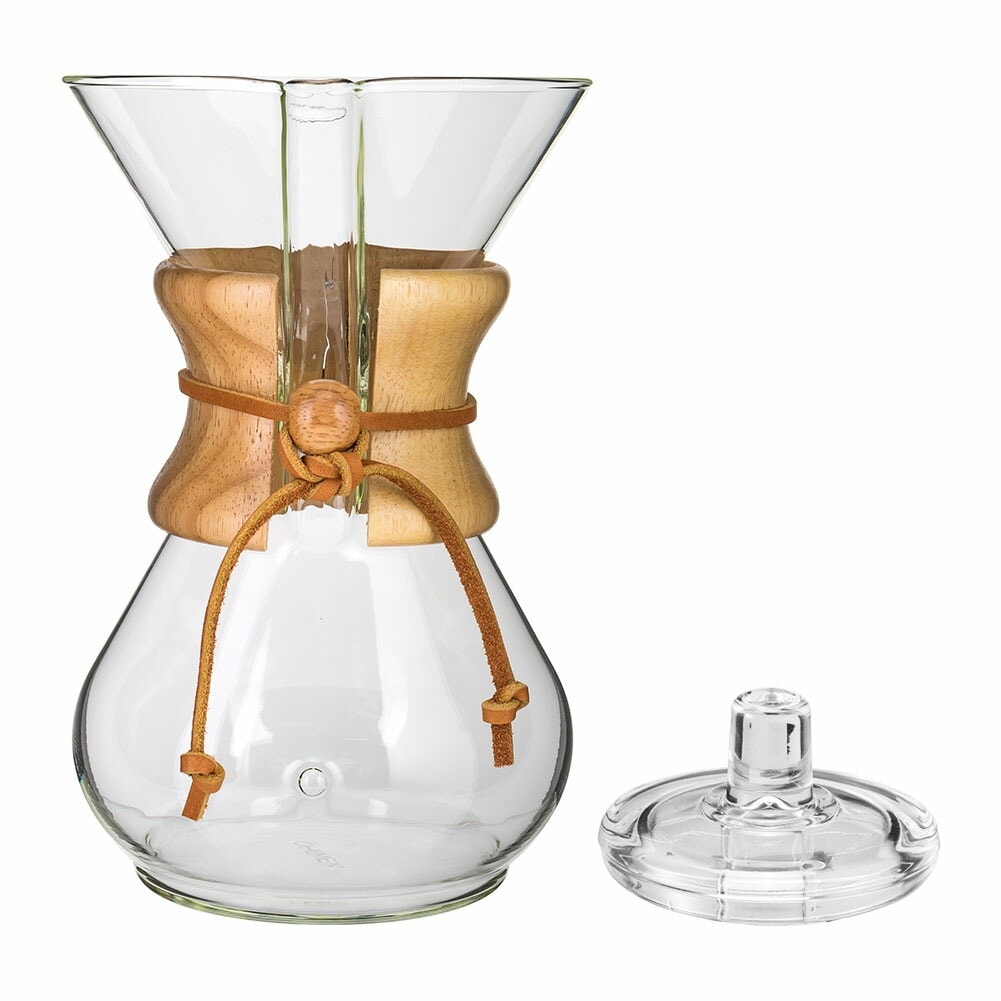 コーヒーメーカー + 専用フタ 6カップ用 マシンメイド ドリップ式 キッチン おしゃれ 遅れてごめ