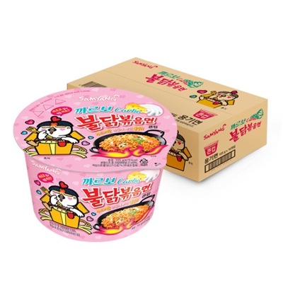 [SAMYANG]大きいカップ カルボブルダックポックンミョン 105g X 16入 6,119円