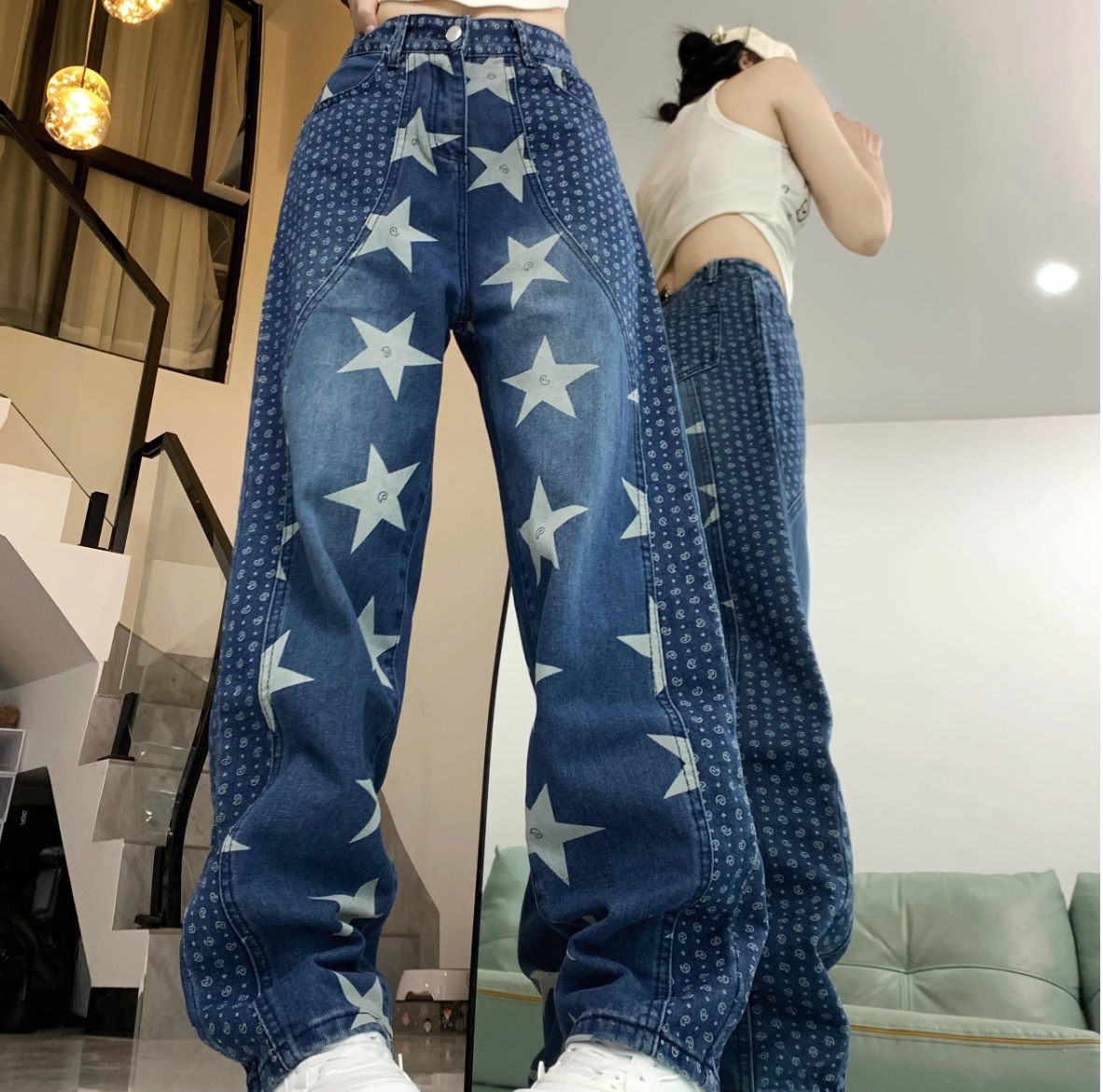 パンツ ボトムス レディース Gパン デニムパンツ 丈長 フルレングス ワイド ヴィンテージ かわいい 大人可愛い きれいめ シンプル カジュアル おしゃれ かっこいい ラフ メンズライク マニッシュ