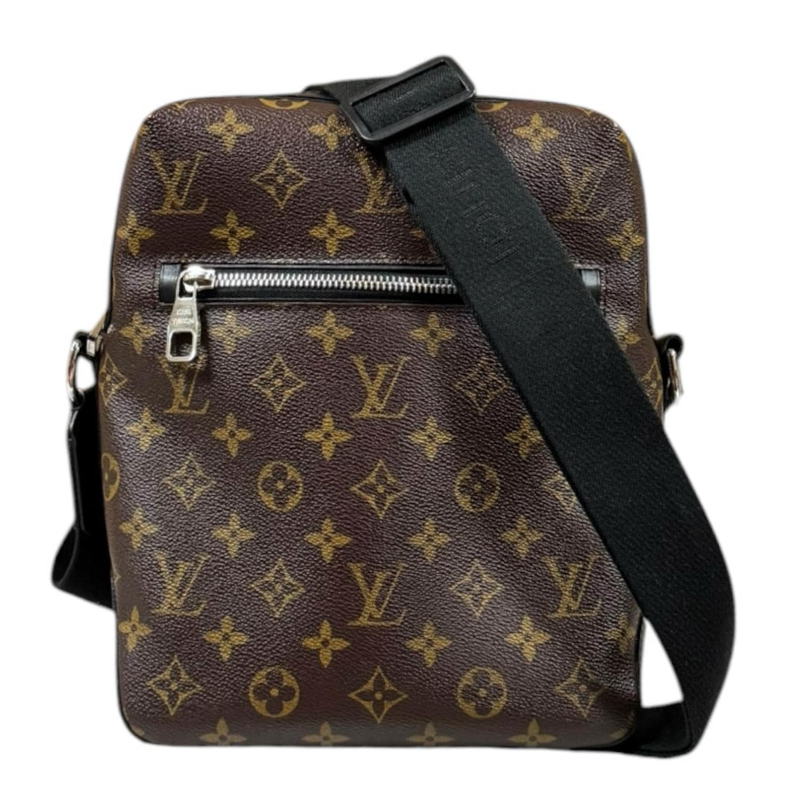 ルイヴィトン トーレスPM モノグラムマカサー ショルダーバッグ モノグラムマカサー M40635 ブラウン LOUIS VUITTON 中古