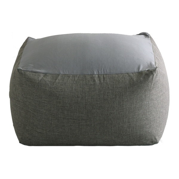 ホームテイスト SH-07-NGMVD-XL キューブ型ビーズクッション ダークカラー Guimauve Neo-ギモーブネオ- ダークカラー XLサイズ グレー メーカー直送