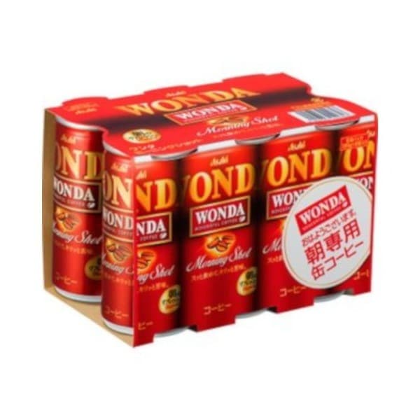 アサヒ ワンダモーニングショット6缶 185g6 5 メーカー直送