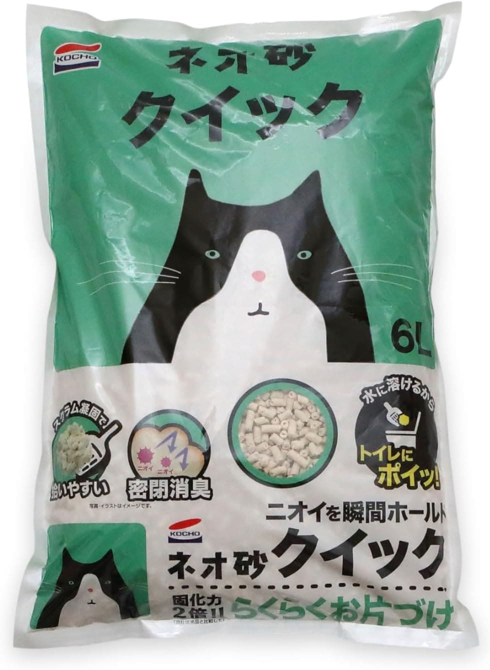 ネオ・ルーライフ コーチョー ネオ砂 クイック 6L