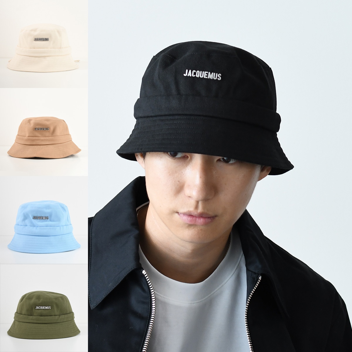 帽子 ハット 223AC001 LE BOB GADJO バケットハット メンズ ユニセックス バケハ カラバリ豊富　ペア お揃い