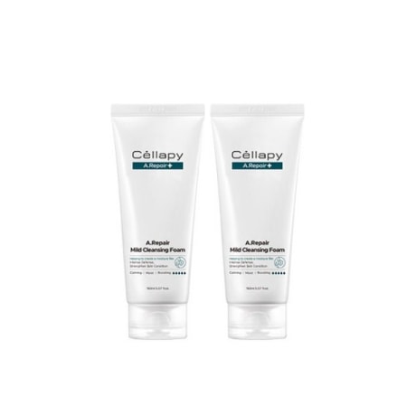 [ Cellapy ] (1+1) セラピー エイリペア マイルド クレンジングフォーム 150ml x 2個セット