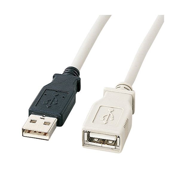 まとめ サンワサプライ USB延長ケーブル 超格安価格 A オス- メス 3m 10セット KU-EN3K ライトグレー 1本 割引クーポン