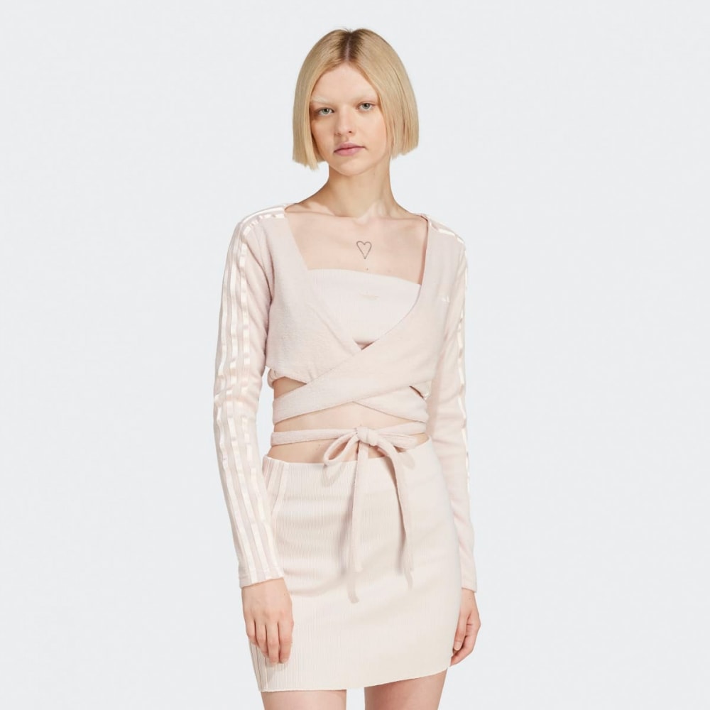 アディダスラップアラウンドカーディガン JN3010-WONQUA