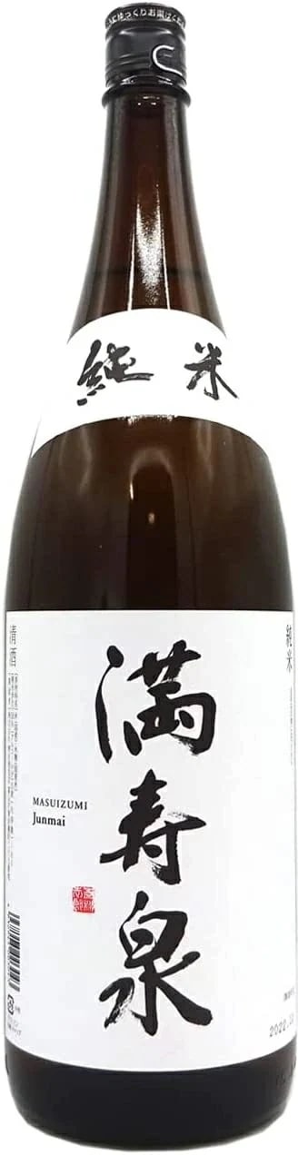 日本酒 富山 桝田酒造店 満寿泉 純米酒 瓶 1800ml 1.8L6本【北海道沖縄県東北四国九州地方は必ず送料がかかります】