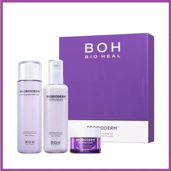 【正規品】 フロハイオターム 3D リフティング スキンケア 3種企画（エッセンシャル トナー 150ml + エマルジョン 150ml + クリーム15ml )