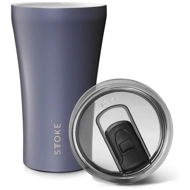 ファンプロジェクト　ステンレスタンブラー STTOKE スレートグレー Lサイズ [12oz(355ml)]　ｽﾚｰﾄｸﾞﾚｰLｻｲｽﾞ