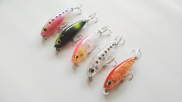 メバルルアー、8本セット、シンキングペンシル Lure Philia