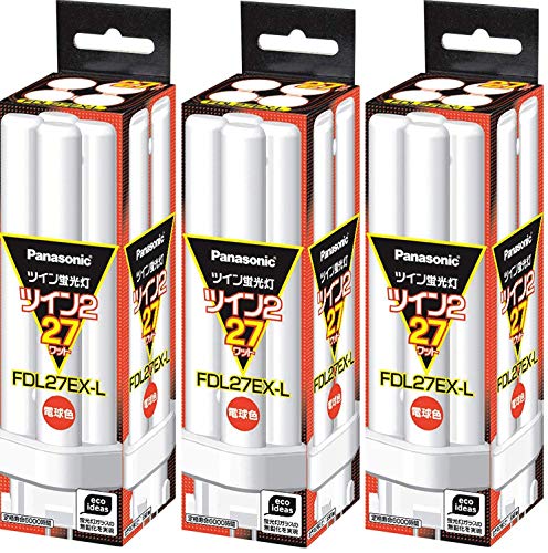 PANASONIC ツイン蛍光灯27W電球色 FDL27EX-L