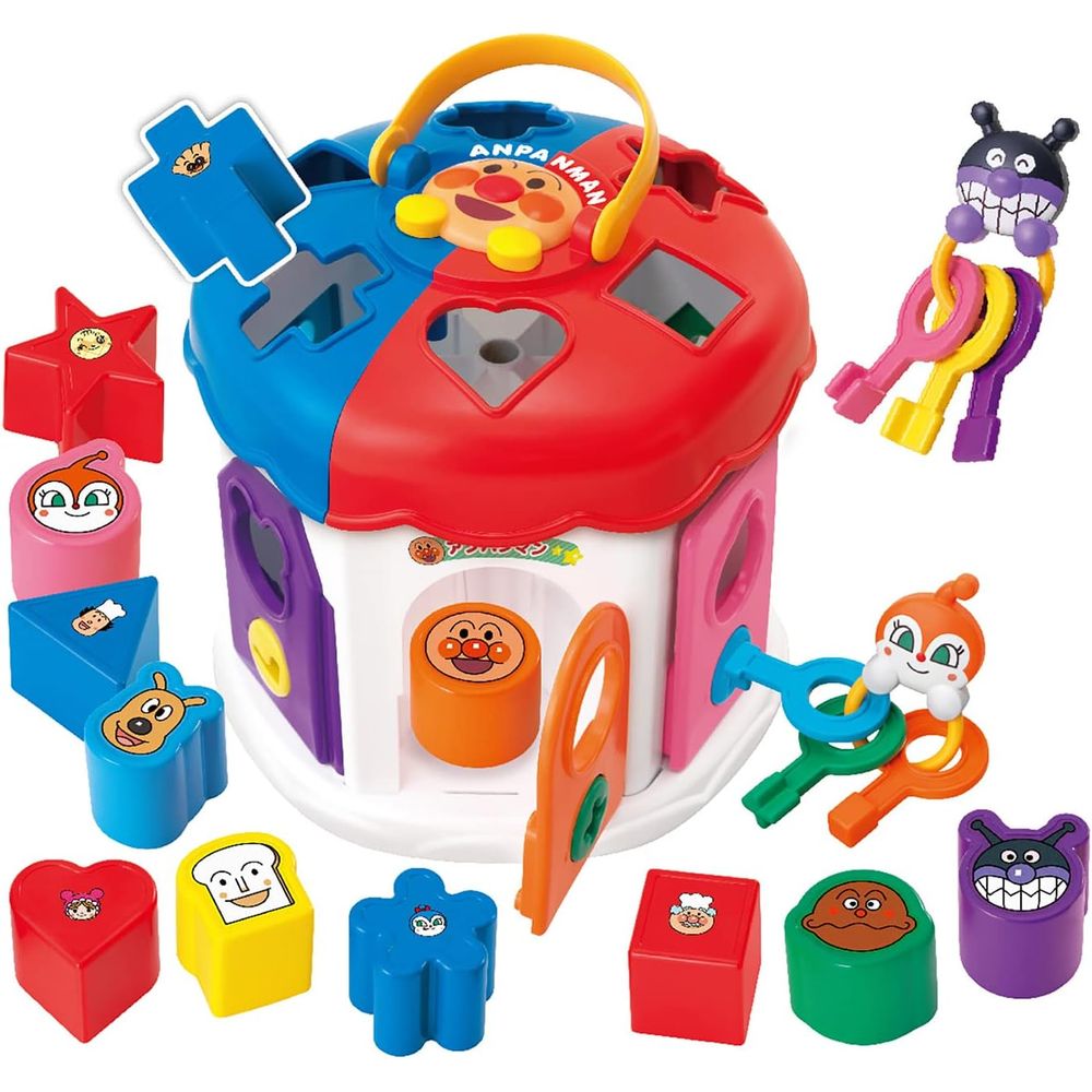 アンパンマン 入れよう!開けよう!できるかな かぎいっぱい育脳パズル 12ピース 2歳以上 5,274円