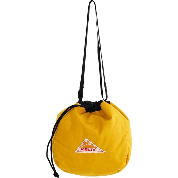 KELTY ケルティ リバーシブル キンチャク REVERSIBLE KINCHAKU 巾着 ポーチ ショルダーバッグ バッグ ボア 両面 アウトドア バッグ 32592465-MUSTAR「RS23