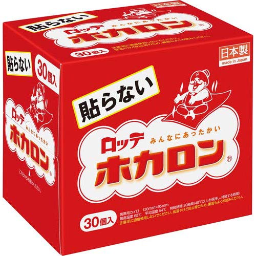 ロッテ ロッテ ホカロン 貼らない30P ×4 130×95mm