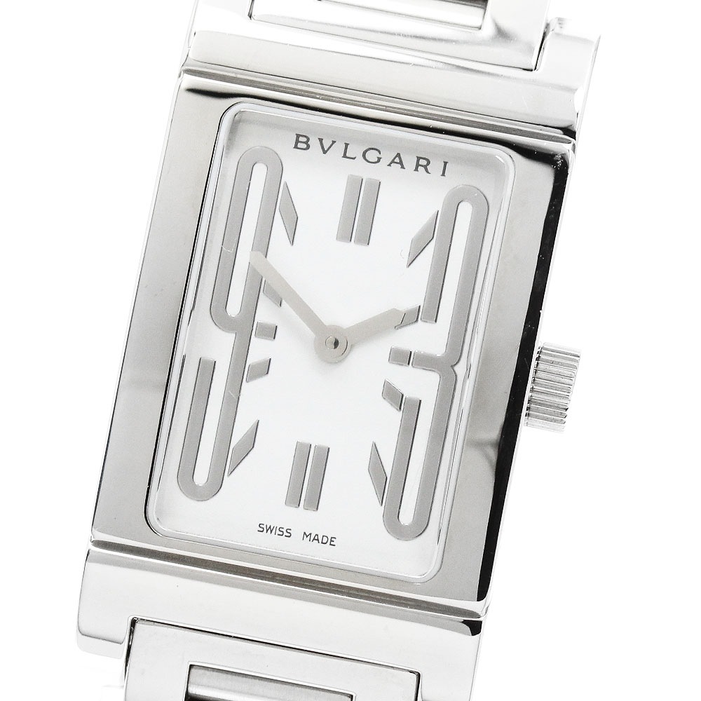 ブルガリ BVLGARI RT39S レッタンゴロ クォーツ レディース _952667【中古】