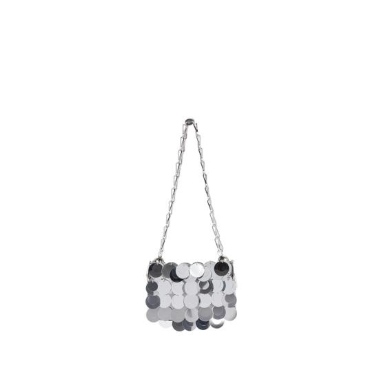 PACO RABANNE Women Shoulder Bags 23ASS0137 PLX001 P040 SILVER