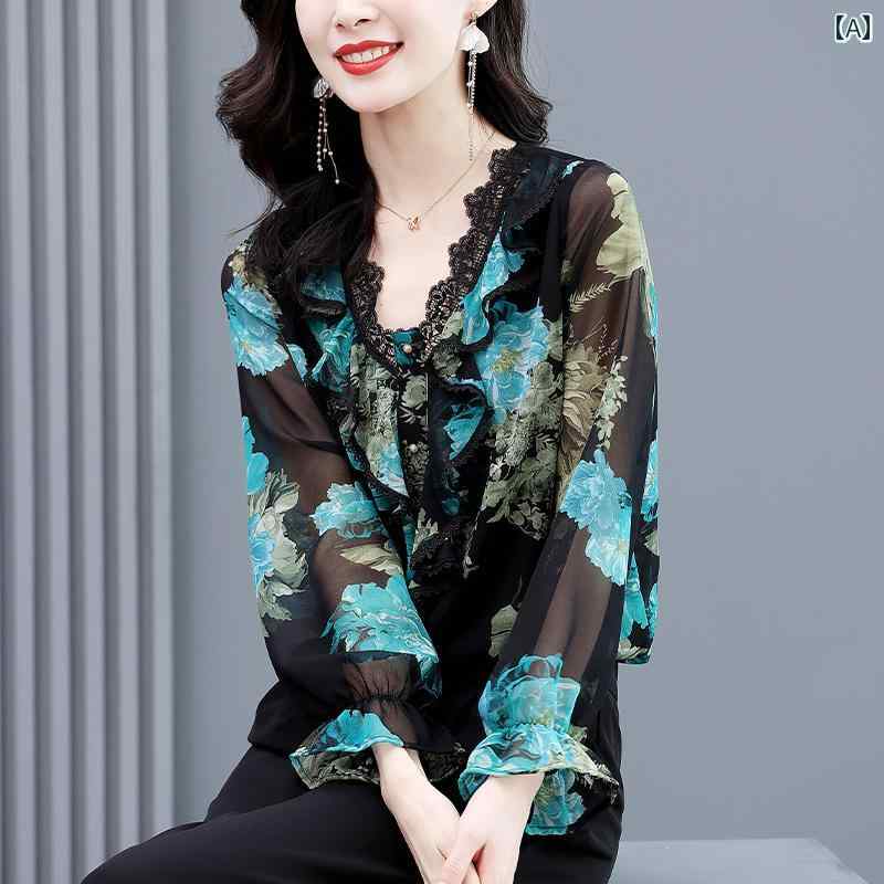 レディース 長袖 ブラウス トップス エレガント おしゃれ きれいめ イベント パーティー 日常着 フォーマル お呼ばれ リゾートカジュアル ディナー アップ