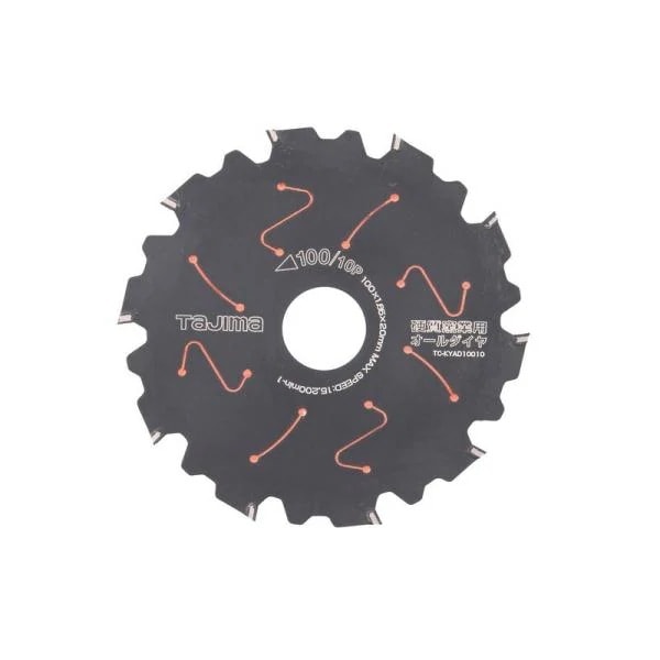 タジマ チップソー窯業用オールダイヤ TC－KYAD10010 先端工具 丸鋸アクセサリ 新建材チップソー