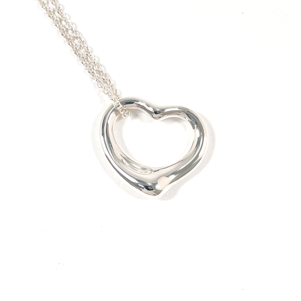 エルサペレッティ オープンハート ネックレス シルバー シルバー925 レディース